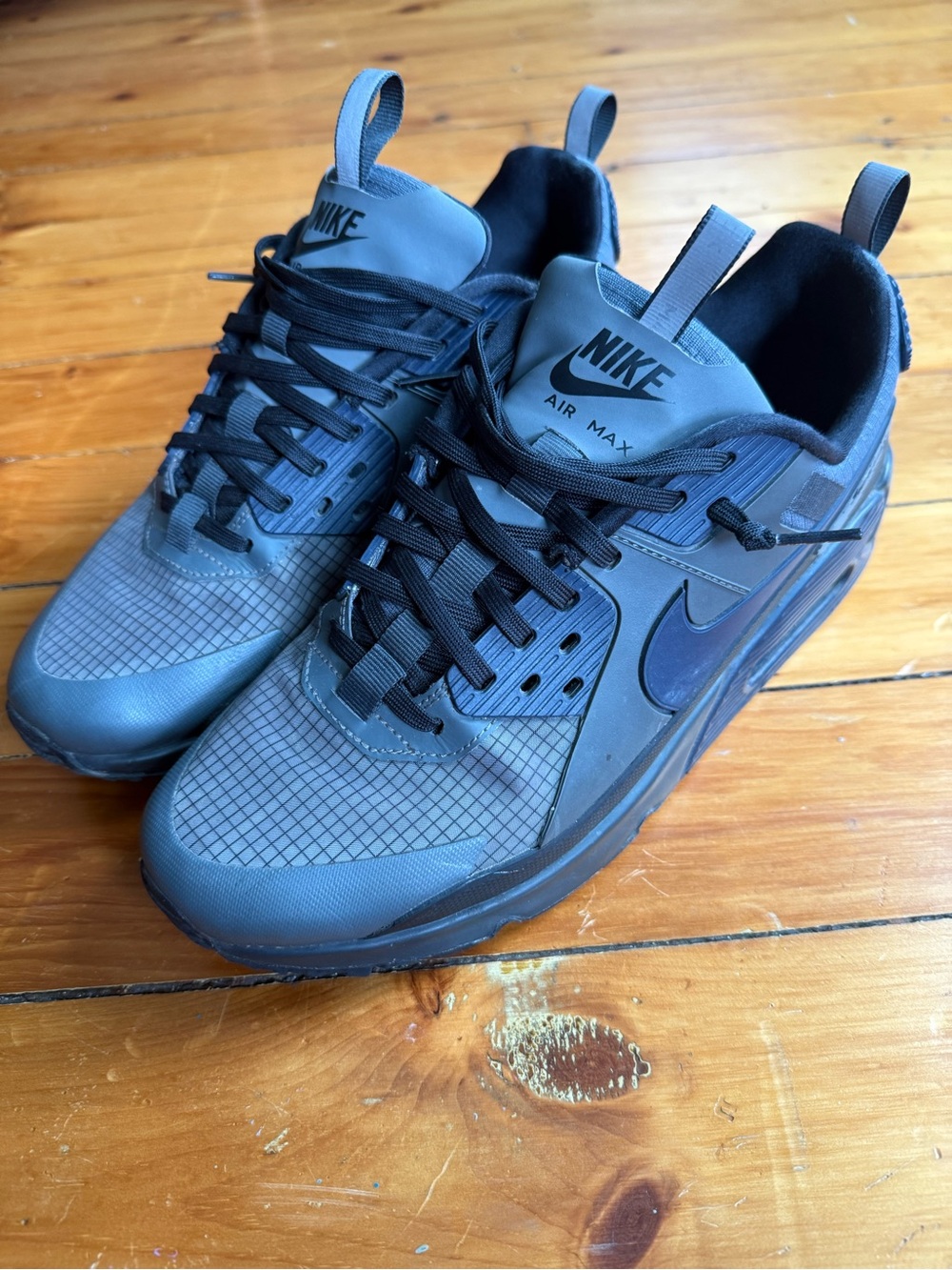 Nike Air Max 90 Drift Iron Grey-Obsidian-Black Sz 10 [FB2877-006]